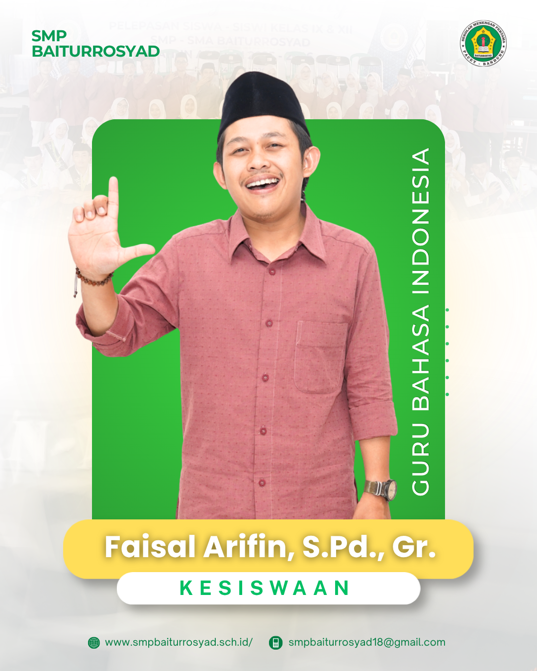 Faisal Arifin, S.Pd., Gr.