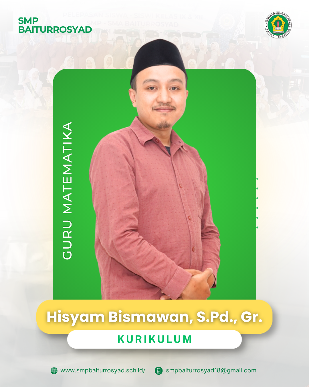 Hisyam Bismawan, S.Pd., Gr.